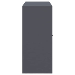 Aktenschrank Anthrazit Stahl 90x90x40cm