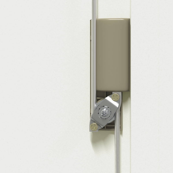 Weißer Stahlschrank 90x40x90cm