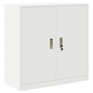 Weißer Stahlschrank 90x40x90cm