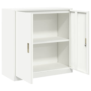 Weißer Stahlschrank 90x40x90cm