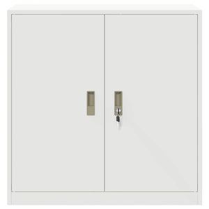 Weißer Stahlschrank 90x40x90cm