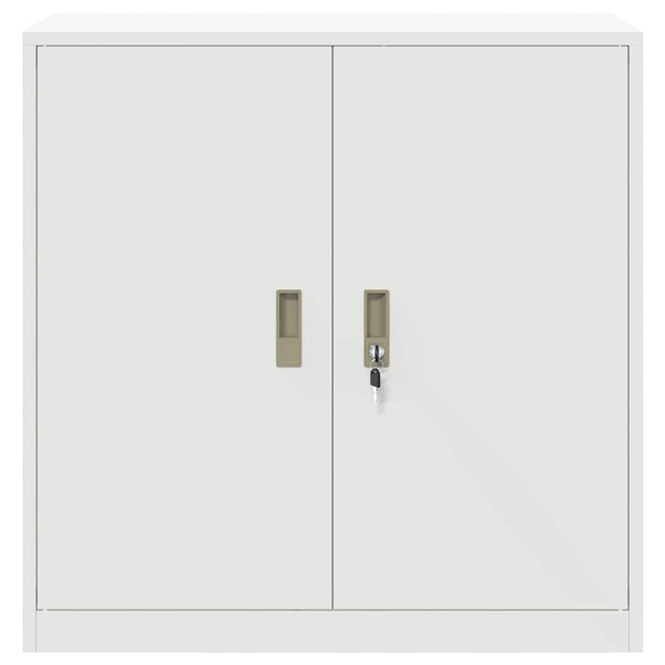 Weißer Stahlschrank 90x40x90cm