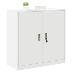 Weißer Stahlschrank 90x40x90cm
