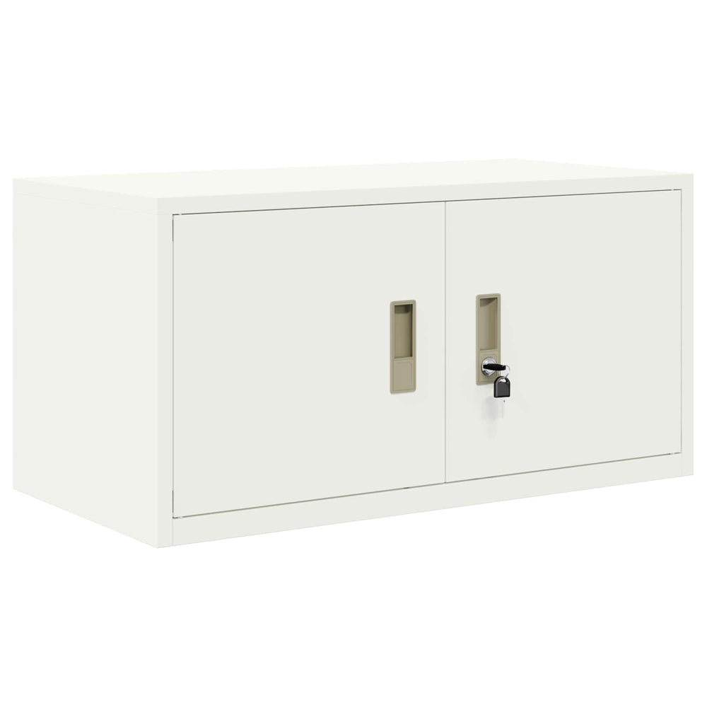 Weißer Stahlschrank, 80x40x40cm