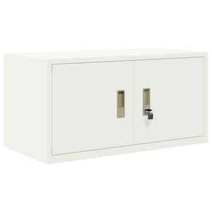 Weißer Stahlschrank, 80x40x40cm