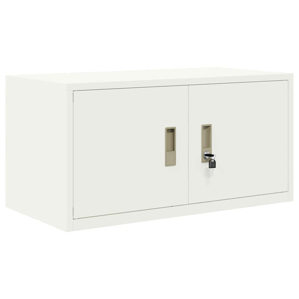 Weißer Stahlschrank, 80x40x40cm