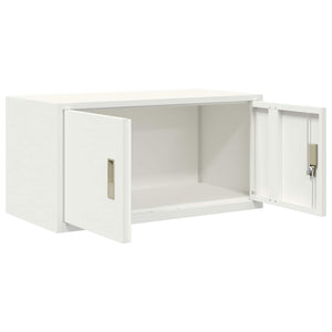 Weißer Stahlschrank, 80x40x40cm