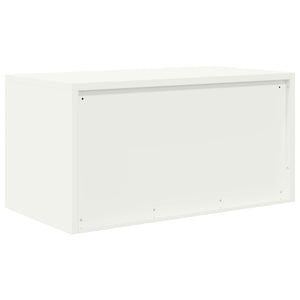 Weißer Stahlschrank, 80x40x40cm