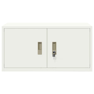 Weißer Stahlschrank, 80x40x40cm