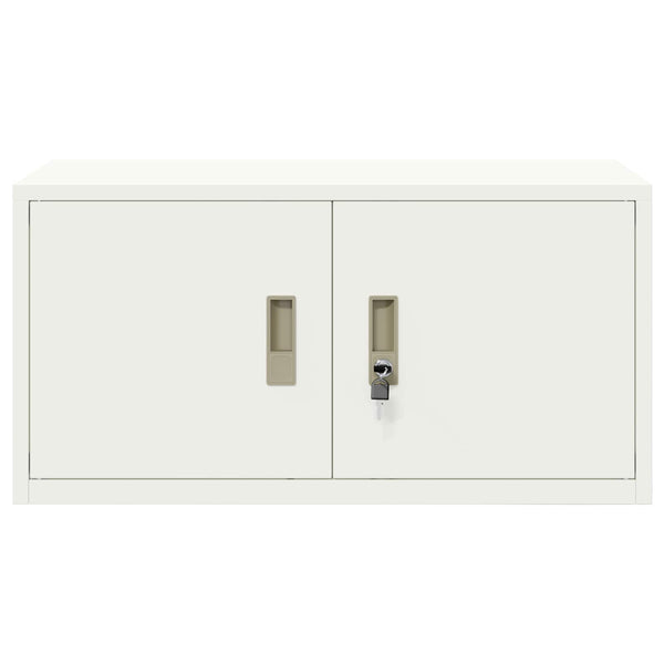 Weißer Stahlschrank, 80x40x40cm