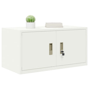 Weißer Stahlschrank, 80x40x40cm