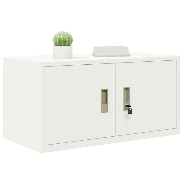 Weißer Stahlschrank, 80x40x40cm