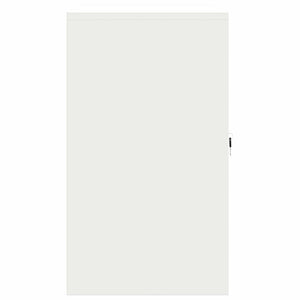 Weißer Stahlschrank, 80 cm