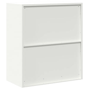 Weißer Stahlschrank, 80x40x90 cm