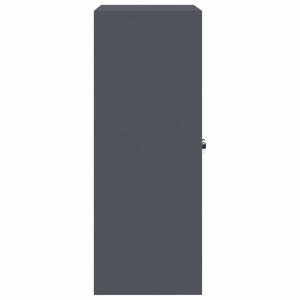 vidaXL Armoire de rangement Anthracite 80 x 40 x 105 cm Acier