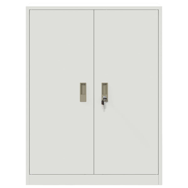 Weißer Stahlschrank, 80x40x105 cm