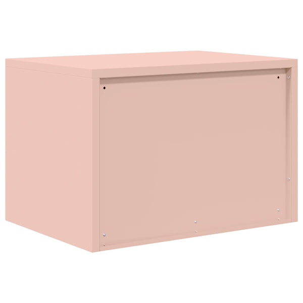 Rosa Stahlschrank, 60x40x40cm