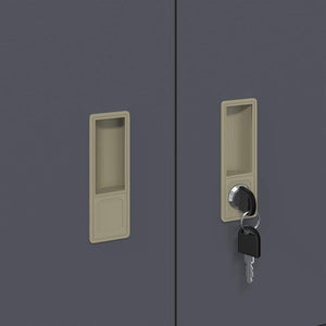 Anthrazit Büroschrank Stahl 60x40x40cm
