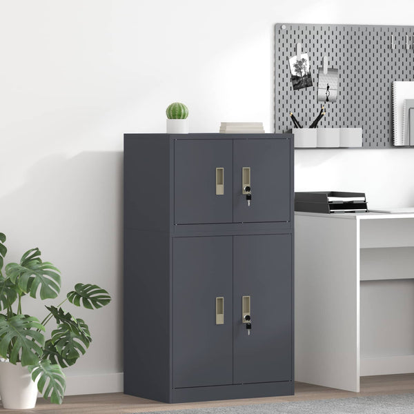 Anthrazit Büroschrank Stahl 60x40x40cm