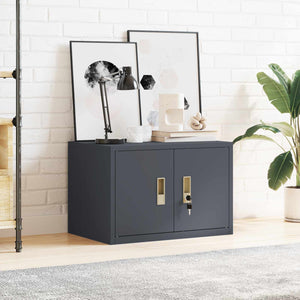Anthrazit Büroschrank Stahl 60x40x40cm