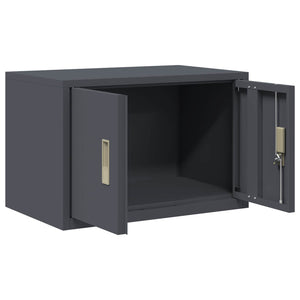 Anthrazit Büroschrank Stahl 60x40x40cm