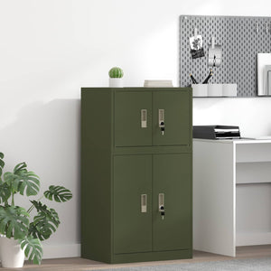 Stahlschrank Olive Grün 60x40x40 cm