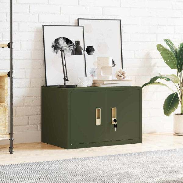 Stahlschrank Olive Grün 60x40x40 cm
