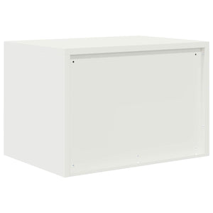 Weißer Stahlschrank, 60x40x40 cm
