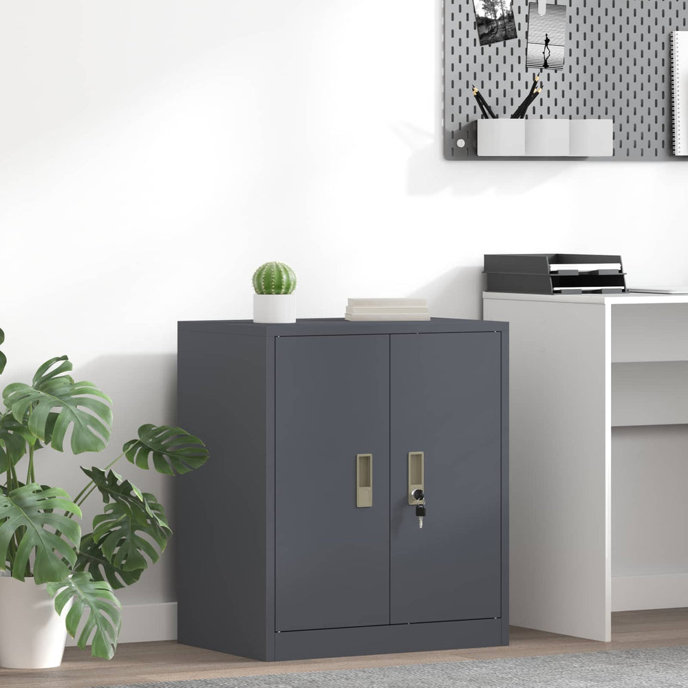 Anthrazit Stahlschrank 60x40x70cm