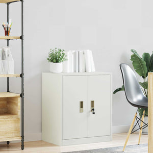 Weißer Stahlschrank 60x40x70cm