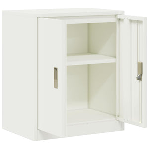 Weißer Stahlschrank 60x40x70cm