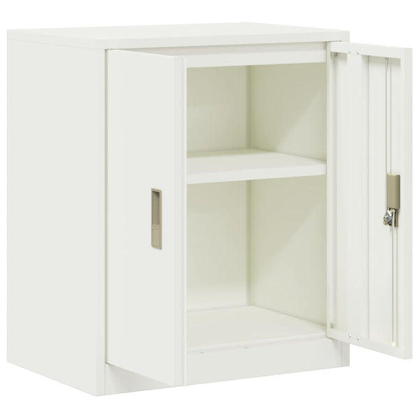 Weißer Stahlschrank 60x40x70cm