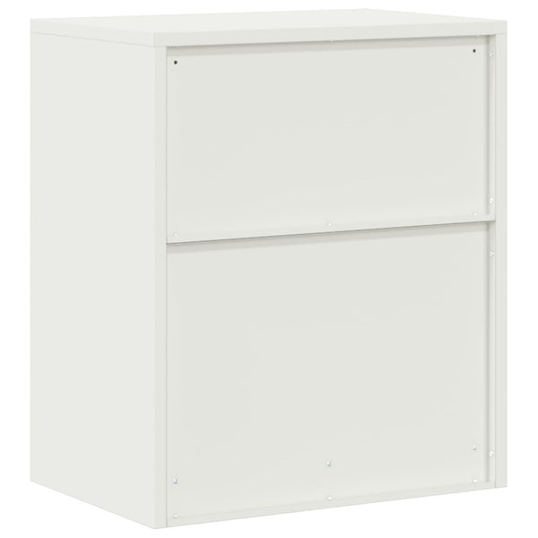 Weißer Stahlschrank 60x40x70cm