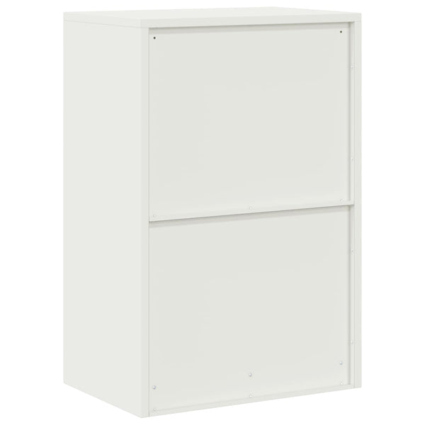 Weißer Stahlschrank, 60x40x90 cm