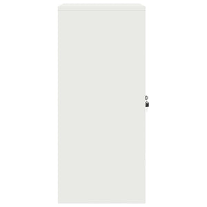 Weißer Stahlschrank, 60x40x90 cm