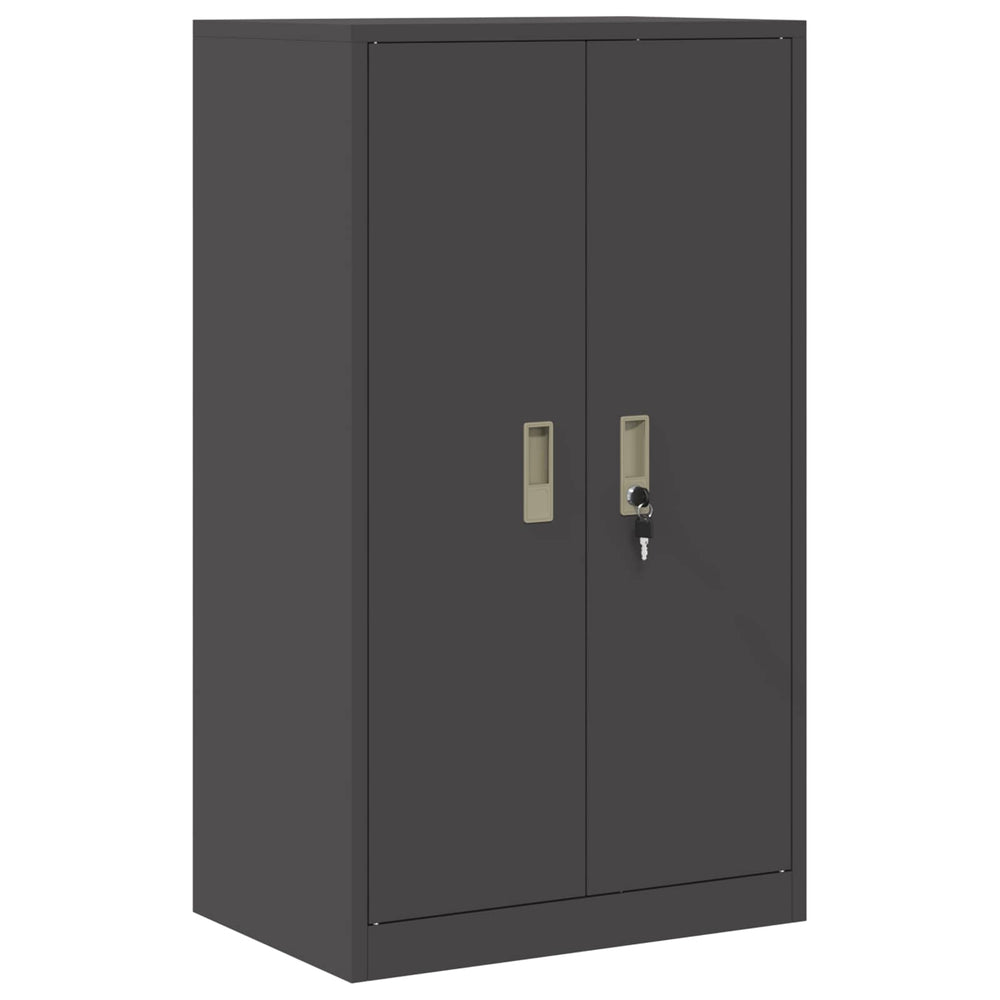Stahlschrank Schwarz, 60x40x105cm