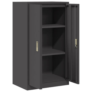 Stahlschrank Schwarz, 60x40x105cm