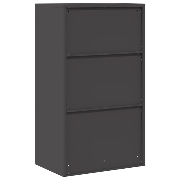 Stahlschrank Schwarz, 60x40x105cm