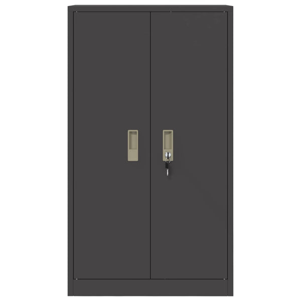 Stahlschrank Schwarz, 60x40x105cm