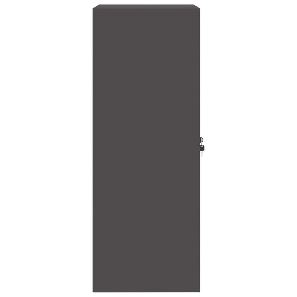 Stahlschrank Schwarz, 60x40x105cm