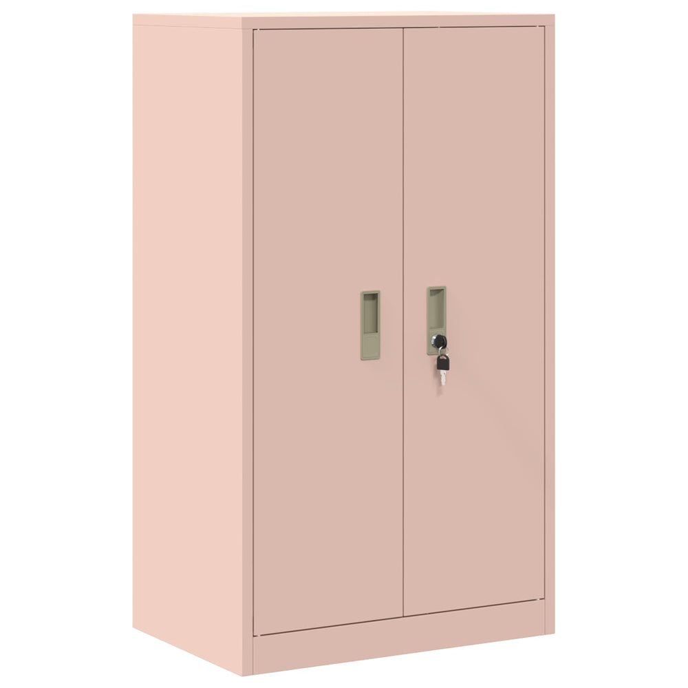 Rosa Stahlschrank, 60x40x90cm