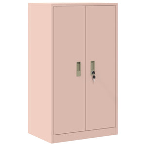 Rosa Stahlschrank, 60x40x90cm