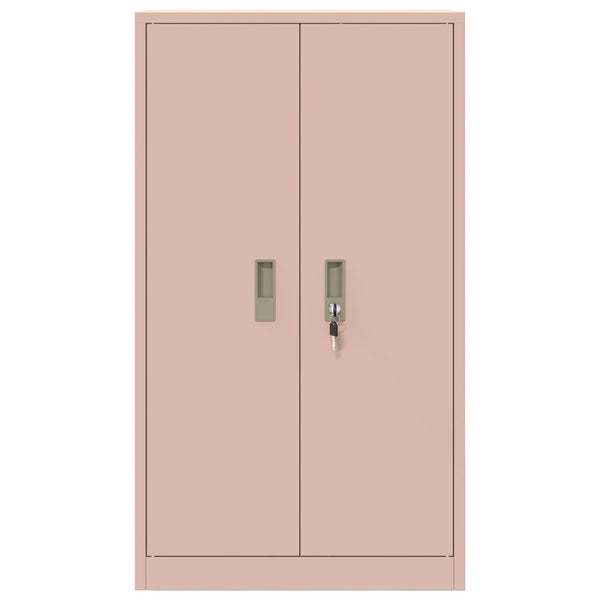 Rosa Stahlschrank, 60x40x90cm