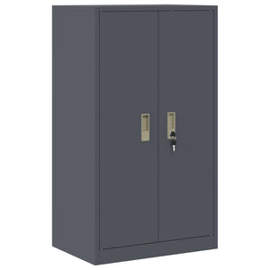 Aktenschrank Anthrazit Stahl 60x40x105cm