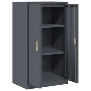 Aktenschrank Anthrazit Stahl 60x40x105cm