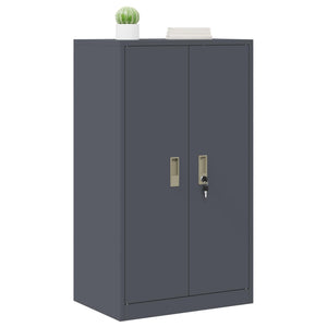 Aktenschrank Anthrazit Stahl 60x40x105cm