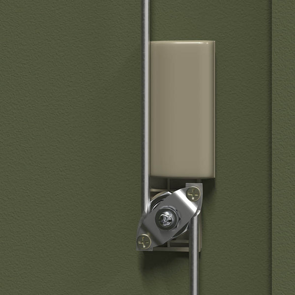 Aktenschrank Olive Grün Stahl 60x40x105 cm