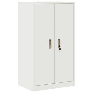 Weißer Stahlschrank, 60x40x105 cm