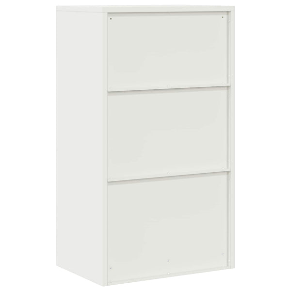Weißer Stahlschrank, 60x40x105 cm