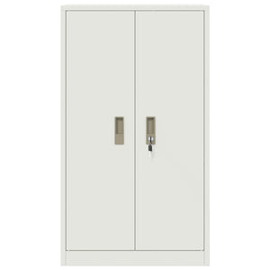 Weißer Stahlschrank, 60x40x105 cm